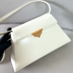 Prada Medium Brushed Leather Handbag 1BD343
